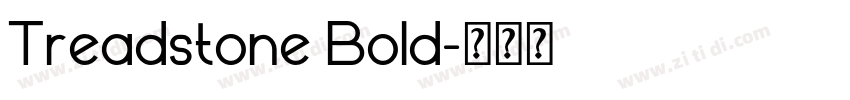 Treadstone Bold字体转换